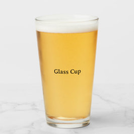 Erstellen Sie Ihren eigenen 16oz-Glasbecher Glas