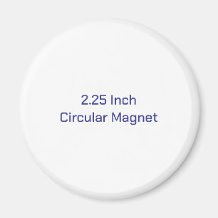 Erstellen Sie Ihren eigenen 2¼ runden Magnet