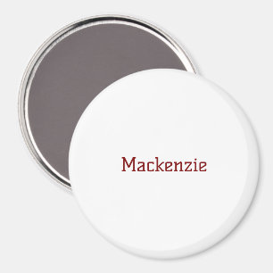 Erstellen Sie Ihren eigenen 3'' runden Magneten Magnet