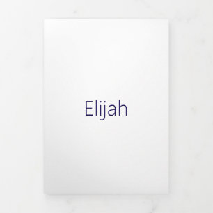 Erstellen Sie Ihren eigenen 5" x 7" Trifold-Letter Dreifach Gefaltete Ankündigung