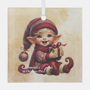 Erstellen Sie Ihren eigenen Adventure Vintage Weih Ornament Aus Glas