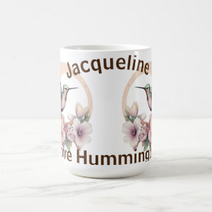 Erstellen Sie Ihren eigenen Aquarell Hummingbird-I Kaffeetasse