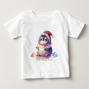Erstellen Sie Ihren eigenen Baby Pinguin Bird Sant T-shirt