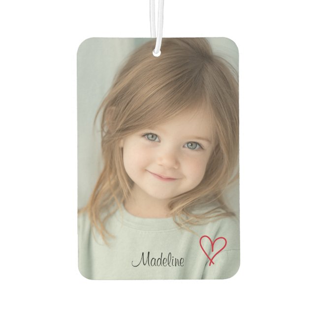 Erstellen Sie Ihren eigenen benutzerdefinierten 2- Autolufterfrischer (Rückseite)