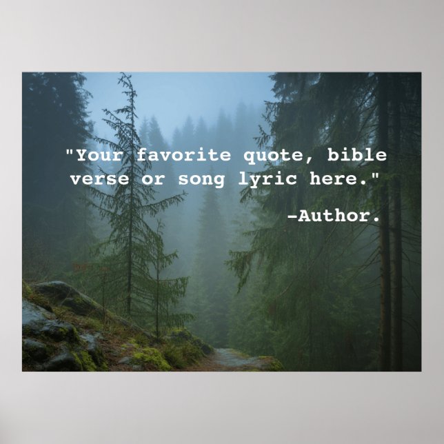 Erstellen Sie Ihren eigenen, benutzerdefinierten A Poster (Vorne)