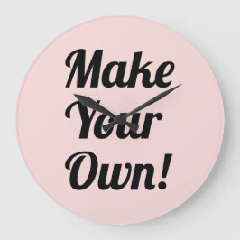 Erstellen Sie Ihren eigenen benutzerdefinierten Au Große Wanduhr