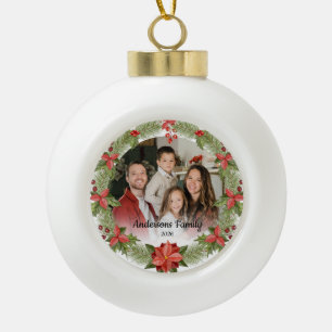 Erstellen Sie Ihren eigenen benutzerdefinierten Fo Keramik Kugel-Ornament