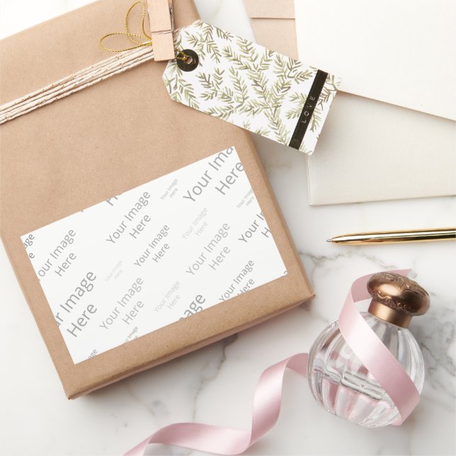 Erstellen Sie Ihren eigenen, benutzerdefinierten,  Rechteckiger Aufkleber (Schenken)