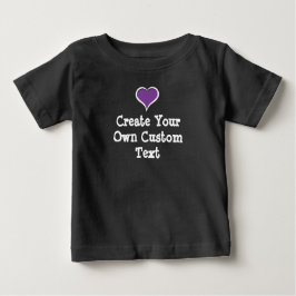 Erstellen Sie Ihren eigenen, benutzerdefinierten T Baby T-shirt