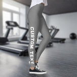 Erstellen Sie Ihren eigenen benutzerdefinierten Te<br><div class="desc">Erstellen Sie eigene Leggings für den benutzerdefinierten Text.</div>