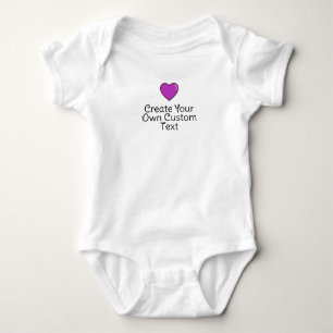 Erstellen Sie Ihren eigenen benutzerdefinierten Te Baby Strampler