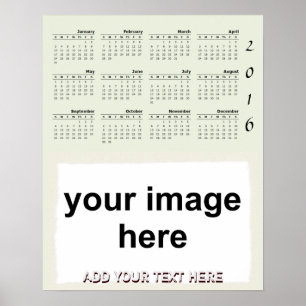 Erstellen Sie Ihren eigenen benutzerdefinierten Wa Poster