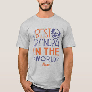 Erstellen Sie Ihren eigenen besten Großvater der W T-Shirt