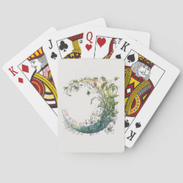 Erstellen Sie Ihren eigenen Boho Blumenmoon Spielkarten