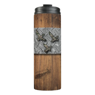 Erstellen Sie Ihren eigenen Camouflage Duck Hunter Thermosbecher
