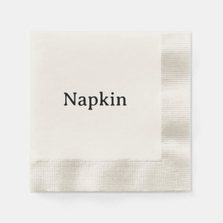 Erstellen Sie Ihren eigenen Cocktail Ecru Serviette