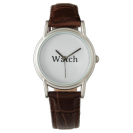 Erstellen Sie Ihren eigenen Damen Klassik Braun Le Armbanduhr