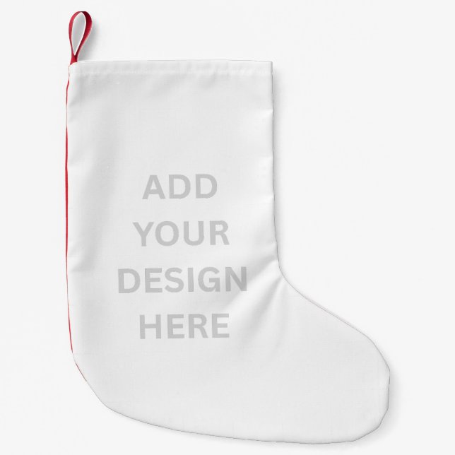 Erstellen Sie Ihren eigenen Design Weihnachts-Stru Kleiner Weihnachtsstrumpf (Vorderseite)