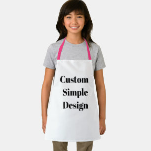 Erstellen Sie Ihren eigenen einfachen Design-Schür Schürze