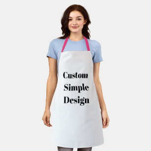 Erstellen Sie Ihren eigenen einfachen Design-Schür Schürze