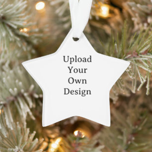 Erstellen Sie Ihren eigenen einfachen maßgeschneid Ornament