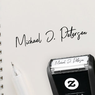Erstellen Sie Ihren eigenen eleganten Unterschrift Permastempel