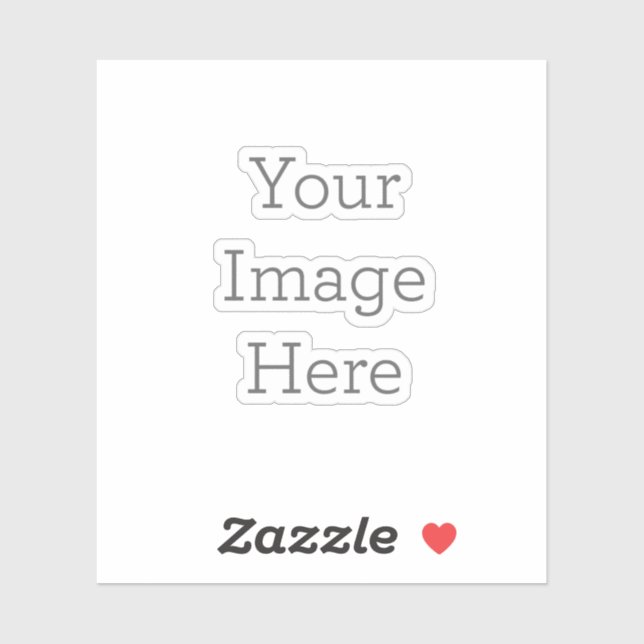 Extra-Klein 7,6 cm x 7,6 cm Individuell geschnittene Vinylaufkleber (Blatt)