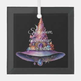 Erstellen Sie Ihren eigenen farbenfrohen Schmuck H Ornament Aus Glas