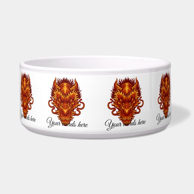 Erstellen Sie Ihren eigenen Feuerdrachenkopf Napf (Rechts)