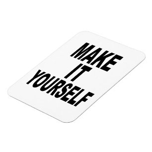 Erstellen Sie Ihren eigenen flexiblen Kühlschrankm Magnet