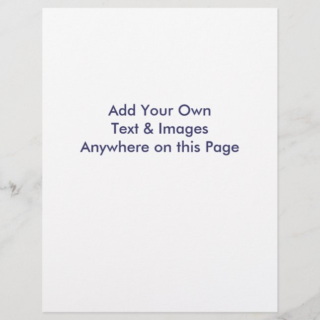 Erstellen Sie Ihren eigenen Flyer (Vorne)