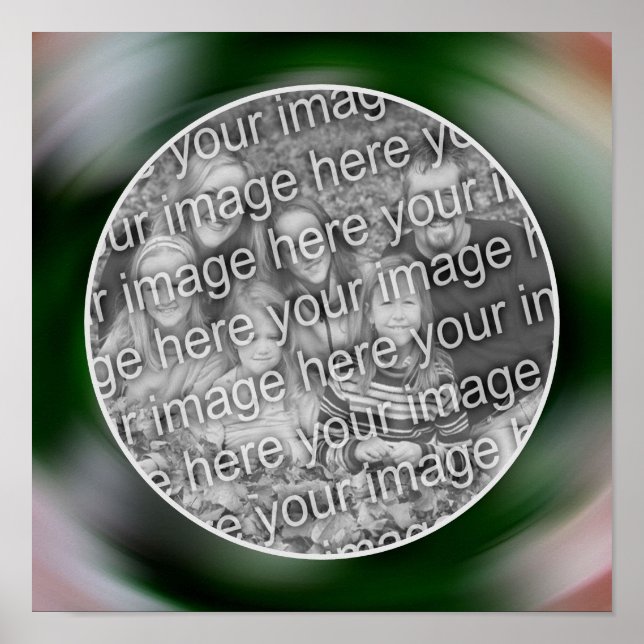 Erstellen Sie Ihren eigenen Foto Abstrakt Art Wirb Poster (Vorne)