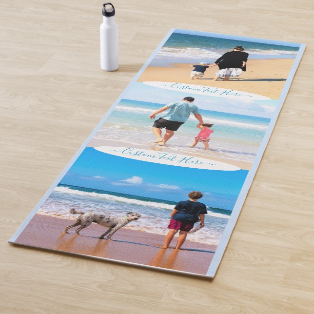 Erstellen Sie Ihren eigenen Foto Collage Yoga Mat  Yogamatte (Beispiel)