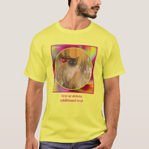 Erstellen Sie Ihren eigenen Foto-Farbwirbelrahmen T-Shirt