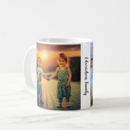 Erstellen Sie Ihren eigenen Foto-Monogrammnamen Kaffeetasse