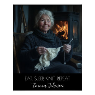 Erstellen Sie Ihren eigenen Foto Text und Namen Poster