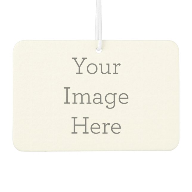 Gestaltbarer Horizontales Rechteck Lufterfrischer, Neues Auto (Vorderseite)