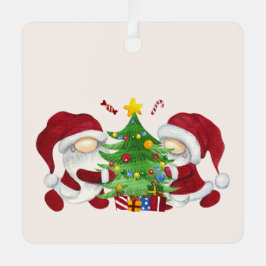 Erstellen Sie Ihren eigenen frohen Weihnachtsbaum  Ornament Aus Metall