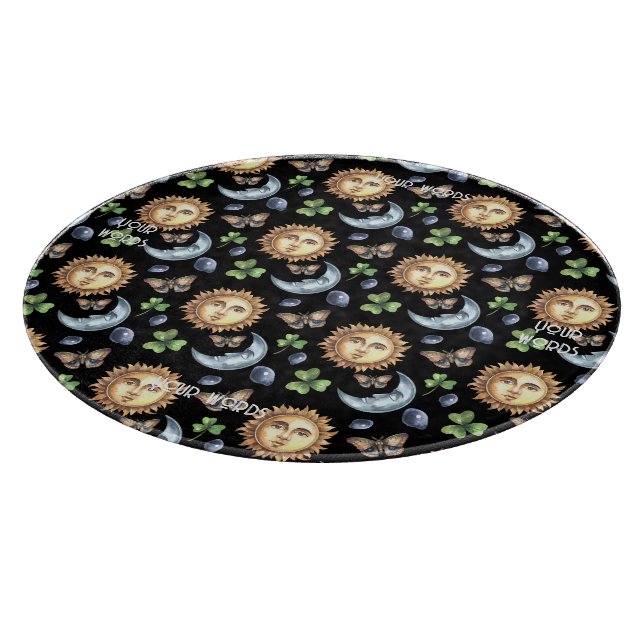 Erstellen Sie Ihren eigenen glücklichen Himmelssch Schneidebrett (Ecke)