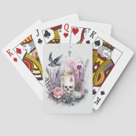 Erstellen Sie Ihren eigenen gotischen Herbst Spielkarten