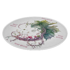 Erstellen Sie Ihren eigenen Grapevine Moon Kranz Schneidebrett