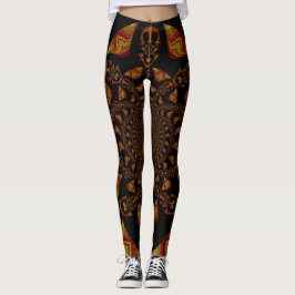 Erstellen Sie Ihren eigenen Halloween-Ritterskelet Leggings