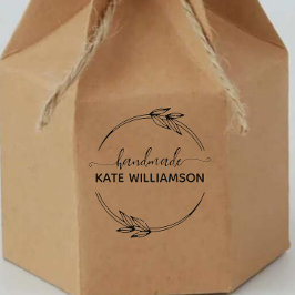 Erstellen Sie Ihren eigenen handgefertigten Namen  Gummistempel