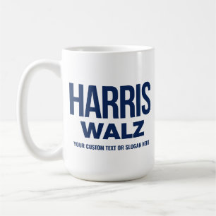 Erstellen Sie Ihren eigenen Harris Walz 2024 Kaffeetasse