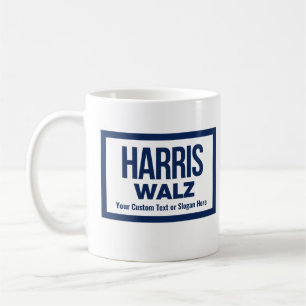 Erstellen Sie Ihren eigenen Harris Walz 2024 Kaffeetasse
