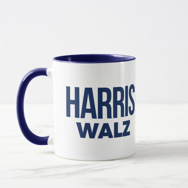 Erstellen Sie Ihren eigenen Harris Walz 2024 Tasse (Links)