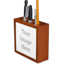 Erstellen Sie Ihren eigenen Holz Mahogany Schreibt Stifthalter