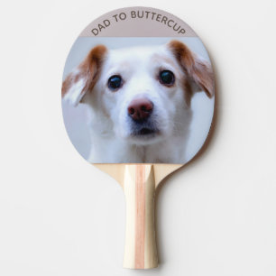 Erstellen Sie Ihren eigenen Hund-Foto-Vater zu Pfl Tischtennis Schläger
