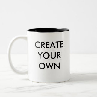 Erstellen Sie Ihren eigenen, individuell anpassbar Zweifarbige Tasse