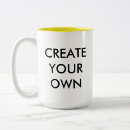 Erstellen Sie Ihren eigenen, individuell anpassbar Zweifarbige Tasse